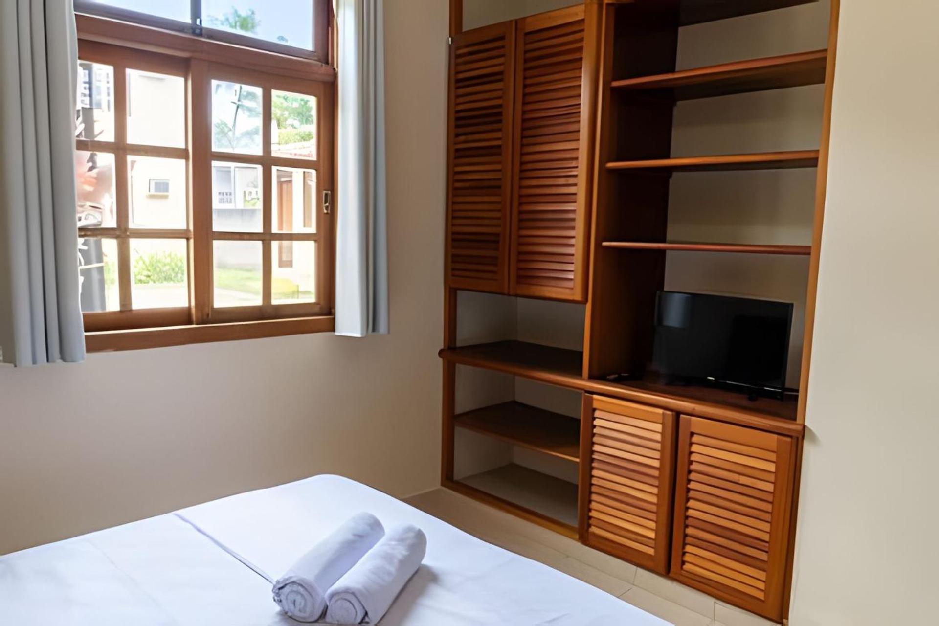 Em Frente A Praia De Taperapuan; Piscina; 1 Quarto; Wifi 300 Mbs; Estacionamento Gratuito 1 Veiculo Порту-Сегуру Экстерьер фото